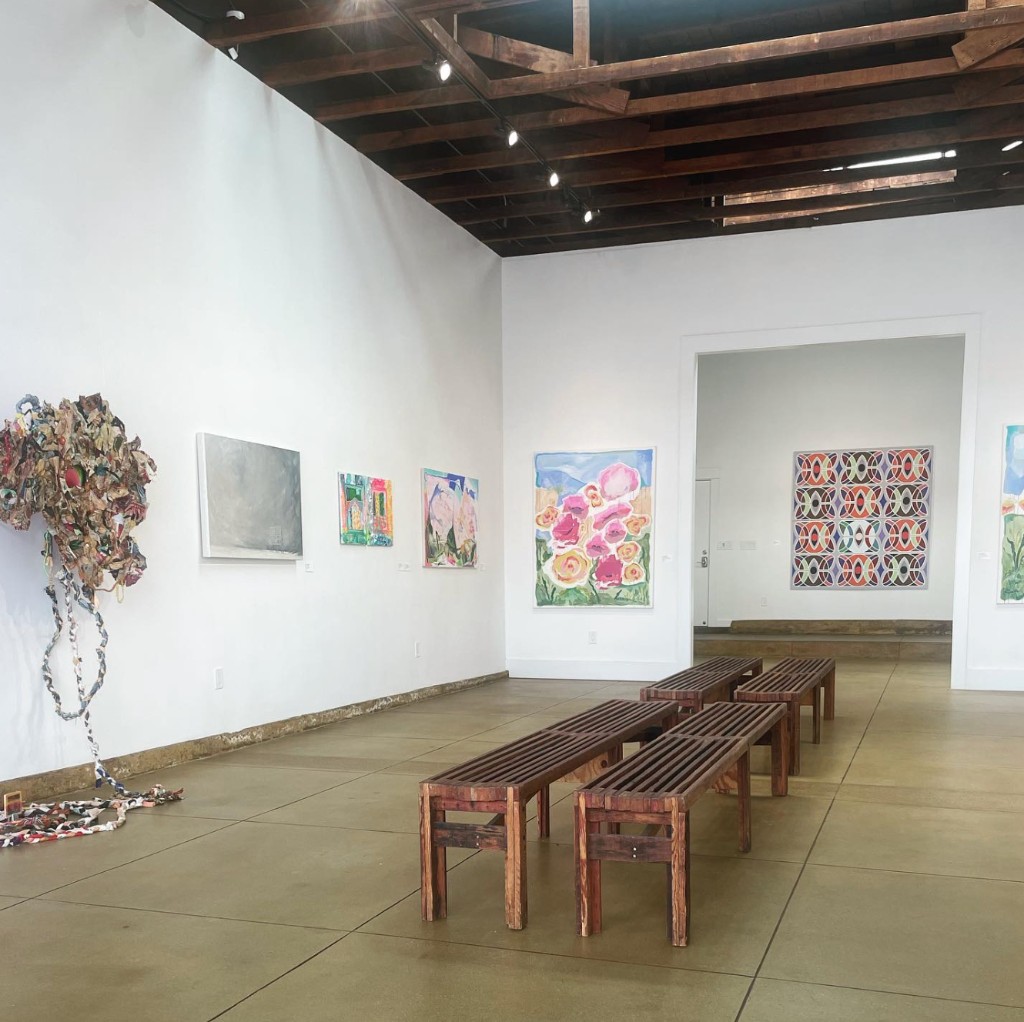 Joy in the Anthropocene exhibition installation at Magdalene Gallery, Los Angeles
